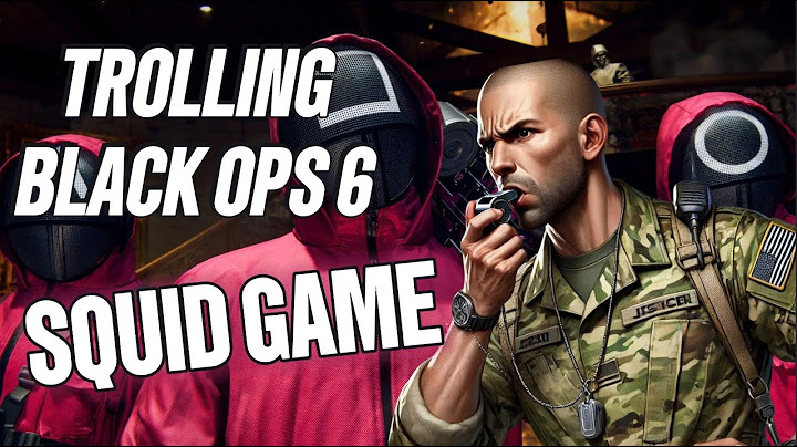 Trolling SQUID GAME in Call of Duty BLACK OPS 6