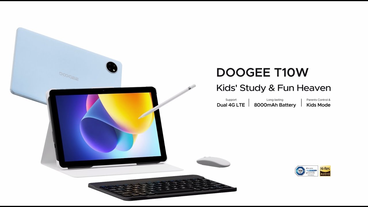 DOOGEE T10W | Kids' Study & Fun Heaven - YouTube