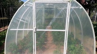 Easy way to build PVC greenhouse DIY, learn how to grow your organic and healthy food by yourself. Music: Tobu - Candyland [