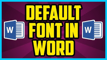 WHAT IS THE DEFAULT FONT IN WORD 2016 (2007 onwards) - Microsoft Word Default Font 2017