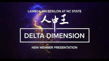 Delta Dimension Class Reveal | Lambda Phi Epsilon at NC State
