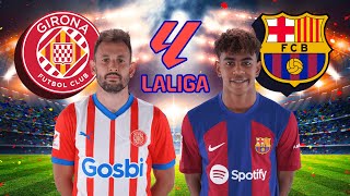 GIRONA vs BARCELONA | Jornada 34 | LaLiga Española (EA Sports) | Pronóstico en FC 24