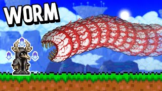 Terraria But Every ENEMY Is a WORM... screenshot 5