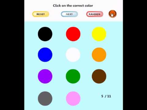 Learning Game for Kids - Find the Color