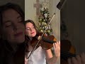 SILENT night (down under!) 🎁🎄🎻🦘 #shorts