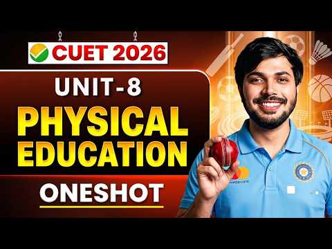 Cuet 2026 Physical Education Unit-8 Oneshot Measurement And Evaluation With Mcq's🔥 Domain