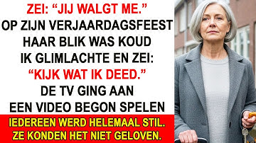 Mijn schoondochter zei  Je walgt me sinds dag 1   Ik lachte en toonde een schokkende video
