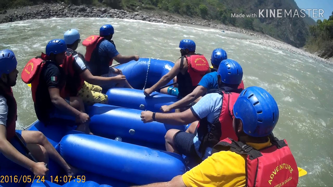 River rafting in Rishikesh rescue very Dangerous rides