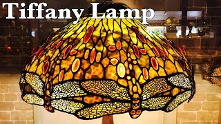【Stained Glass】 Tiffany Lamp video.(Part1)　ティファニーランプの動画。(前編