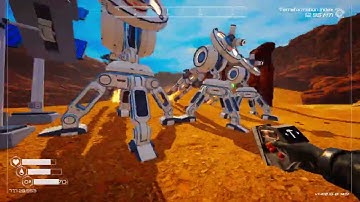 Planet Crafter (blind)  Part 7 - I found a huge deposit of Super Alloys!