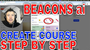 ✅ How To Create Course In Beacons ai 🔴
