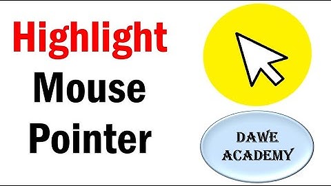 Mouse Cursor Highlighter For Windows Computers