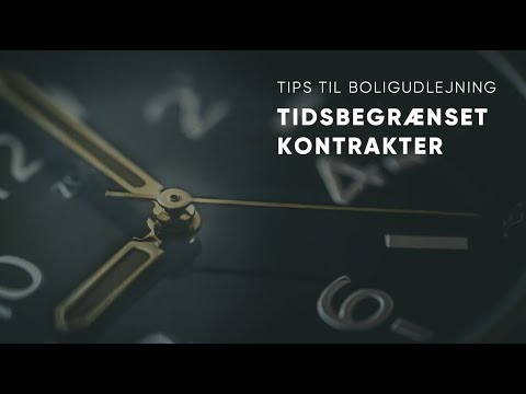 Video: Hvad Er Forskellen Mellem En Kontrakt Og En Kontrakt