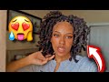 Watch me put my locs into locknots it took forever + length check