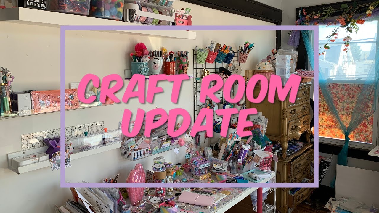 Craft Room Update - YouTube