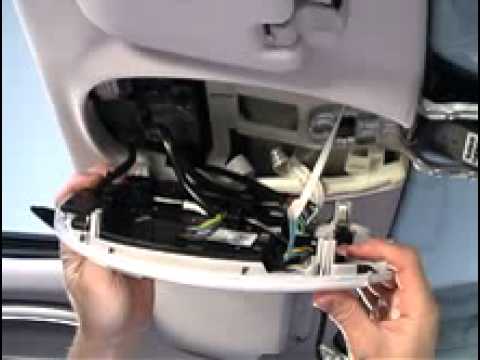 W211 overhead mirror removal - YouTube 2009 honda accord electrical wiring diagram 