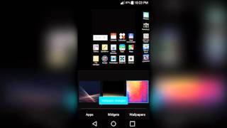 How to change the wallpaper on Android (LG G3) screenshot 1