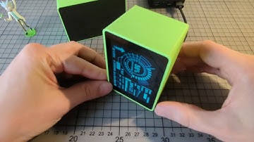 Assembly: Case "desktop brick" (tilted, 2mm edge) WT32-SC01 Plus (3.5" 480x320 Touch Screen) ESP32