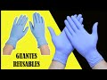 CÓMO HACER GUANTES REUSABLES  PASO A PASO PARA ADULTOS Y NIÑOS!! - Marig