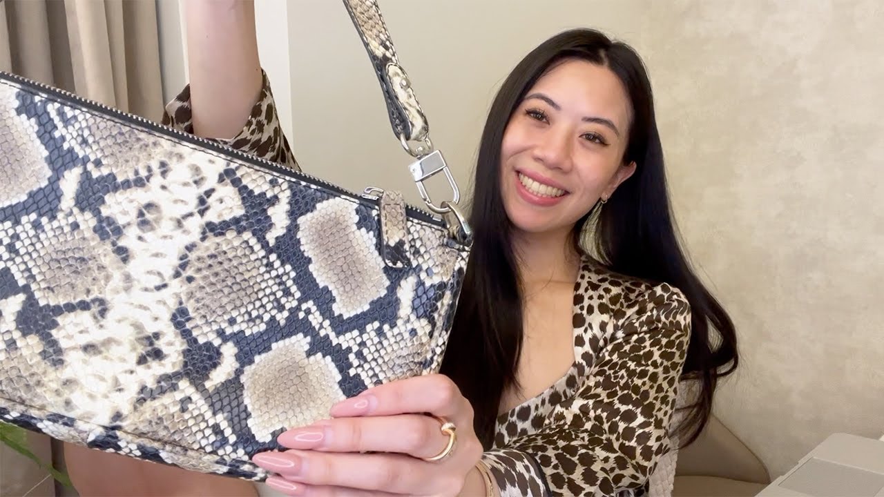 トートバッグ BY FAR Dove Grey Leather Mini Rachel Handbag ハンドバッグ By Far Dove grey leather mini Rachel handbag By