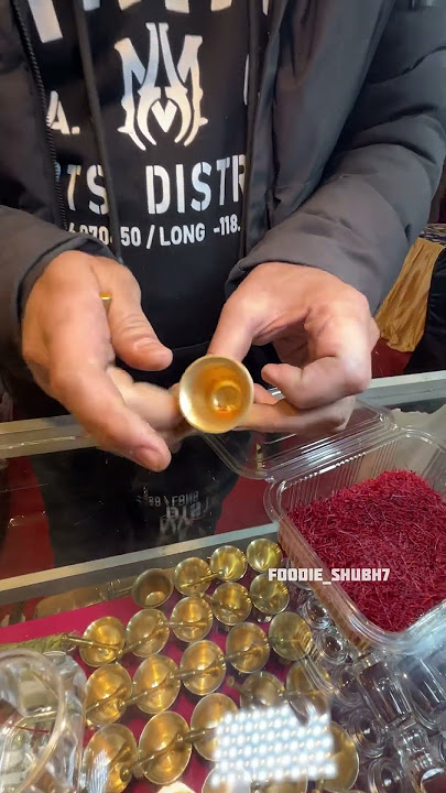 Original Kesar #saffron #viral #food #yt #amritsar #amritsarfood #trending #streetfood #yumm #kesari