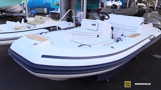 2021 AB Inflatables AB Jet 430 XPTender Walkaround Tour - 2020 Fort Lauderdale Boat Show Resimi