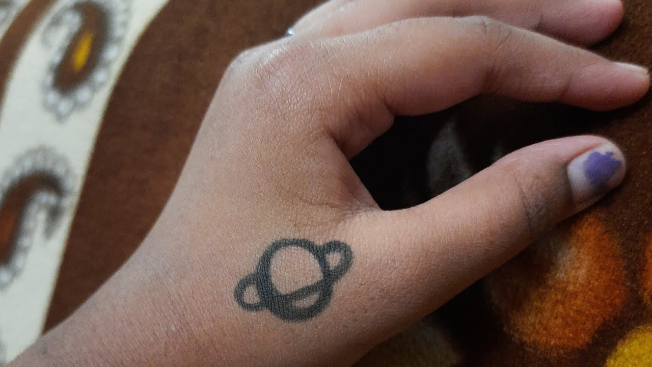 How to make Temporary Tattoo 😊 No hairspray, No perfume By Anchana