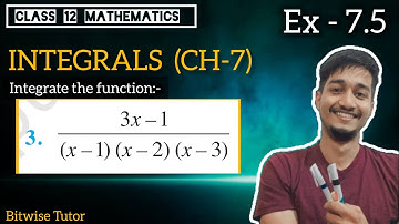 Ex 7.5 q3 class 12 | Ex 7.5 class 12 q3 | Class 12 ex 7.5 q3 maths | q3 exercise 7.5 class 12