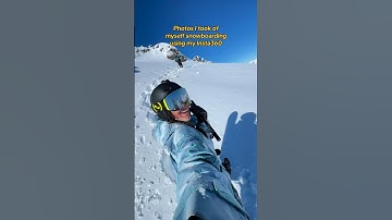 @insta360 X3 Camera linked in bio! 📸🏂Game changer while riding #snowboarding #insta360