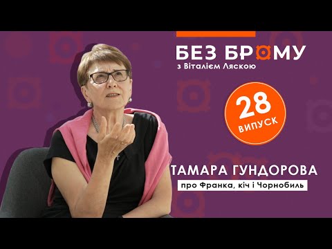 Шкідливий і корисний кіч, Франко не Каменяр, Чорнобиль зруйнував СРСР | Тамара Гундорова | БЕЗ БРОМУ