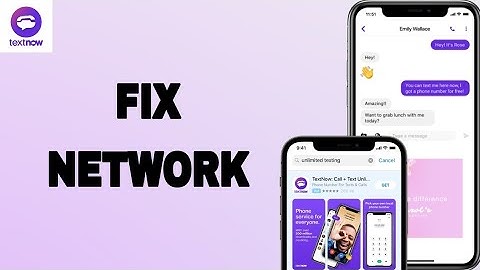 How To Fix And Solve Network On TextNow App | Final Solution