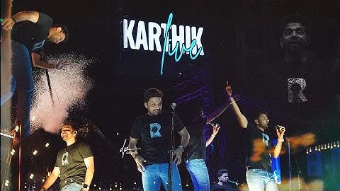 Karthik Live Concert in TKR College 2024 Shiznay || #karthik #tkrcollege #2k24shiznay #karthiksinger