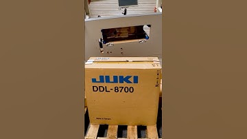 Setting Up A New Sewing Machine // Juki DDL 8700 // Super Easy Set Up!