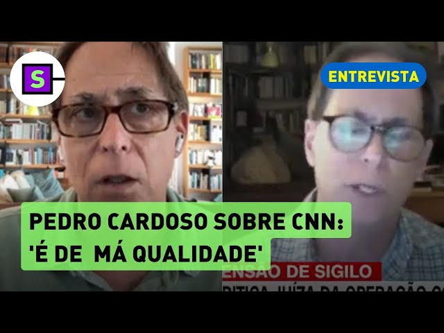 Pedro Cardoso diz estar 'traumatizado' após crítica ao vivo na CNN: 'Precisamos de imprensa melhor' class=