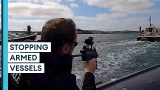 The specialist armed police keeping UK waters safe