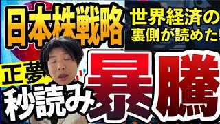 チャオ！相場戦略、転換します！1/20相場