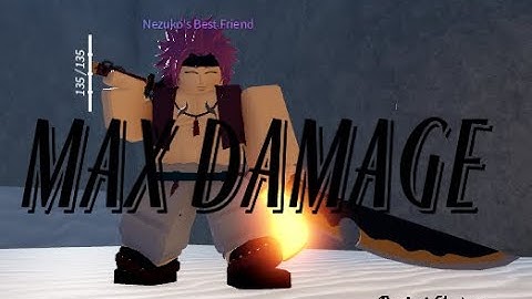 How To Get MAX DAMAGE In Update 1.5 [Project Slayers]