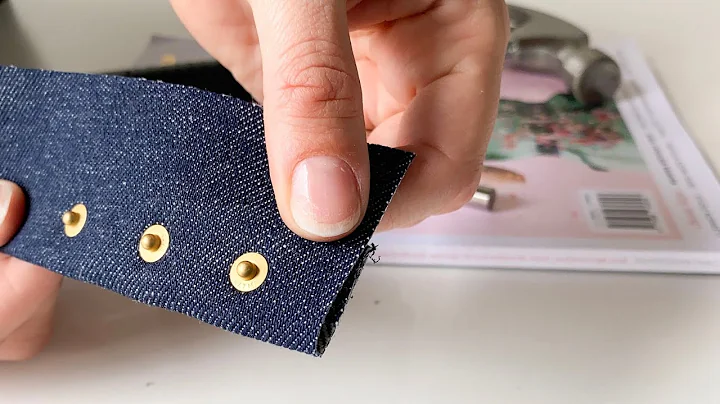 KATM Jeans Hardware - Attaching the rivets