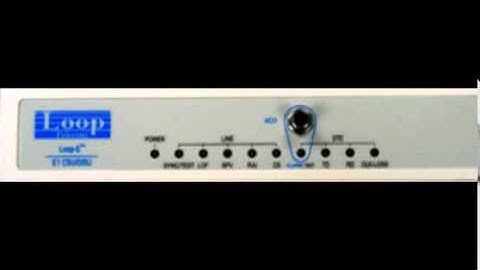 LOOP-E 1510 E1 CSU/DSU Series Stand Alone