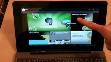 Basics: #20 Getting Tablet Applications - Asus Transformer Prime Video (TF201, TF300, TF700)