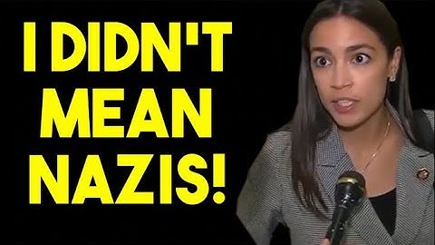 AOC: When I Said Concentration Camps I Didn