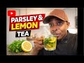 Lemon & Parsley Tea for Blood Sugar Control | Natural Drink You Need to Try!