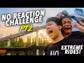 EXTREME RIDES NO REACTION CHALLENGE! (Passed out!) | Ranz and Niana