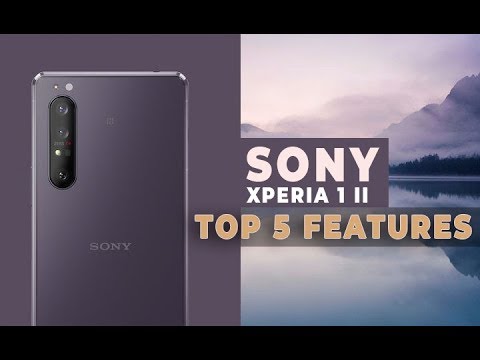 Sony Xperia 1 II - Top 5 FEATURES - YouTube