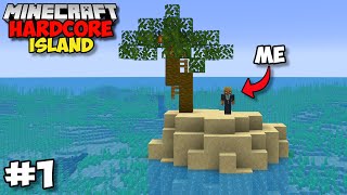 Minecraft Hardcore, But I’m Stuck On AN ISLAND (#1)