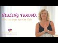 The First Steps to Healing Trauma - Healing Trauma through Kundalini Yoga