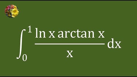 Evaluating the definite integral using Dirichlet beta function (Mis-3218)