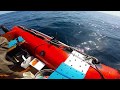 初めてのゴムボートでの釣りに挑戦