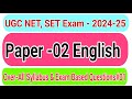 #UGC_NET_SET_PET_exam_Paper_02_English#Unit-01_ugc_net_English_2024#mcqs#नेट_परीक्षा_पेपर_02_#01