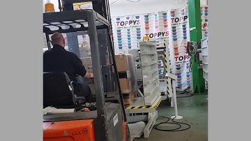 Pallet Inverter - TOPPY INVERTER (big box - stop at 90°)